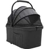  Sklopiva kolica za kućne ljubimce Podesiva Crna 81 x 47 x 99 cm | shoptok.hr