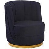 Livetastic FOTELJ, črna tekstil | Shoptok.si