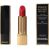 Chanel Rouge Allure Velvet Ruž za Usne #56 Rouge Charnel 3,5 g | shoptok.hr