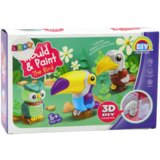  Set of Creative Artistic Birds 3D Plaster Paints | shoptok.hr