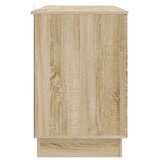  Miza s polico Sonoma hrast 142,5 x 50 x 75 cm Inženirski les, (5000283187) | Shoptok.si