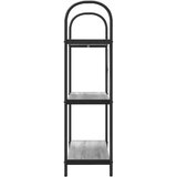 vidaXL Knjižna polica Siva sonoma 80 x 30 x 109 cm Konstruiran les | Shoptok.si