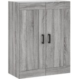 Maison Chic stenska omarica - zidna omarica siva sonoma 69,5x34x90 cm inženirski les iu163, (22062842) | Shoptok.si