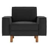 Atelier Del Sofa 1-Seat sofa sparrow 1 night grey walnut Cene