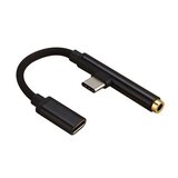  Adapter za slušalice i punjenje type c crni | ePonuda.com