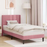  Okvir za krevet s uzglavljem Ružičasta 80 x 200 cm Baršun - Ružičasta 80 x 200 cm | shoptok.hr