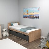 Hanah home Akser - Atlantic Pine, Anthracite Atlantic PineAnthracite Single Bedstead Cijene