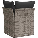  Kutna vrtna sofa od poliratana s jastucima siva | Eponuda.com