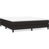  Krevet s oprugama i madracem crni 180x200 cm od tkanine | shoptok.hr