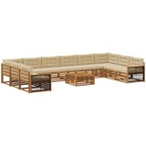  Setovi sofa 11 kom. Čvrsto drvo akacije | shoptok.hr