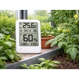 Digitalni LCD termometer higrometer magnet alarm zunanji senzor | Shoptok.si