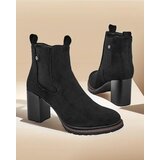 Resti Women's eco-suede ankle boots on a pillar Idilla | Shoptok.si