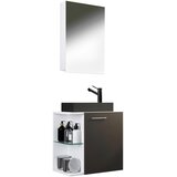 MID.YOU KOPALNICA ZA GOSTE antracit, bela | Shoptok.si