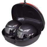 vidaXL Kovček za motor za dve čeladi 72 L | Shoptok.si