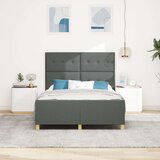  Postelja Temno Siva 140x190 cm Tekstil, (22049484) | Shoptok.si