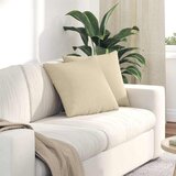  Jastučići za sofu 2 pcs Krema 45 x 45 cm tkanina | shoptok.hr