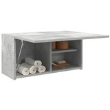 vidaXL Kupaonski zidni ormarić beton sivi 60x25x30cm konstruirano drvo Cijene