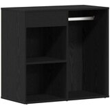  LED Set Toaletnog Stola s ladicama Crni hrast 140 x 40 x 140 cm | Eponuda.ba