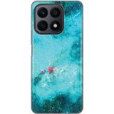  Silikonska maska za Honor X8a Marbel Sky Print akvamarin Cene
