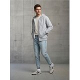 Sinsay Majica s kapuljačom na patentni zatvarač | shoptok.hr