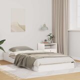  Krevetna konstrukcija Bijelo 90 x 220 cm Čvrsto borovo drvo | shoptok.hr