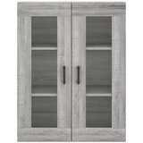  Visoka komoda siva sonome 69,5x34x180 cm od konstruiranog drva | shoptok.hr