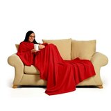 Odeja z rokavi Snug-Rug Deluxe - rdeča | Shoptok.si