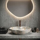 REA Bath Umivalnik na podstavku Pearl Ruststone | Shoptok.si