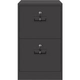 Kabinet za datoteke Crna 44 x 50 x 74,5 cm Hladno valjani čelik | shoptok.hr