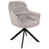  Stolica ASTORIA II - Baršun - svijetlo siva | shoptok.hr