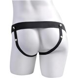 Pipedream Fetiš strap-on 9 - strap-on, šupalj, špricajući dildo (prirodni) | shoptok.hr