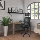 MID.YOU Pisarniški Stol Breton B, Črna | Shoptok.si