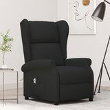 Maison Chic Električni naslanjač - Relax naslanjač črno blago, (22062172) | Shoptok.si