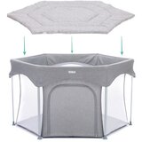 Fillikid podloga Jersey za vrtić Prag/Atena Hexagon, Safari grey | shoptok.hr