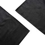 vidaXL Zunanje brisače za stole 2 pcs Črna 130 x 60 cm | Shoptok.si
