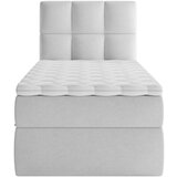 MID.YOU POSTELJA Z VZMETNICO 90 cm x 200 cm , les, tekstil, leseni material siva | Shoptok.si