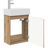  Jedinstveni ormar za kupaonicu s umivaonikom Hrast artisan | shoptok.hr
