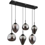 Globo Viseća LED svjetiljka Firefly (48 W, D x Š x V: 97 x 32 x 120 cm, Crna, Topla bijela) | shoptok.hr