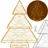  Svjetlosni ukras 100 LED dioda toplo bijela bor | shoptok.hr