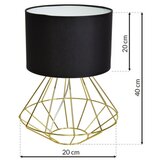  Stona lampa LUPO 1xE27/60W/230V | Eponuda.com