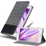 Cadorabo Case, združljiv s Samsungom v sivi črni barvi - zaščitni pokrov z magnetnim zapiranjem, stoječo funkcijo in režo za kartico, (20572716) Cene