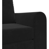 Krevet na razvlačenje Crna 98 x 71 x 83 cm Baršun | Eponuda.ba