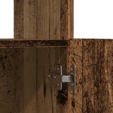  Visoka komoda boja staro drvo 63x33x100 cm konstruirano drvo | shoptok.hr