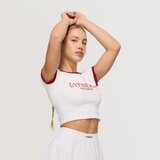 GymBeam Ženska majica Varsity White M | Eponuda.ba