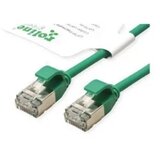 Secomp Roline GREEN U/FTP Data Center PatchCord 6A Slim LSOH zeleni 5.0m | ePonuda.com
