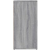  Komoda 2 kosa siva sonoma 59x39x80 cm inženirski les | Shoptok.si