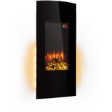 Klarstein Lamington, električni kamin, 2000 W, LED plamen, toplozračni grelec, časovnik, osvetlitev Cene