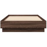  Okvir za krevet s LED svjetlima smeđa boja hrasta 100 x 200 cm | shoptok.hr