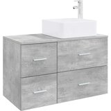  Set namještaja za kupaonicu 2 kom. Betonska siva | shoptok.hr