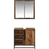 vidaXL set namještaja za kupaonicu 2 pcs staro drvo 65 x 33 x 60 cm | shoptok.hr